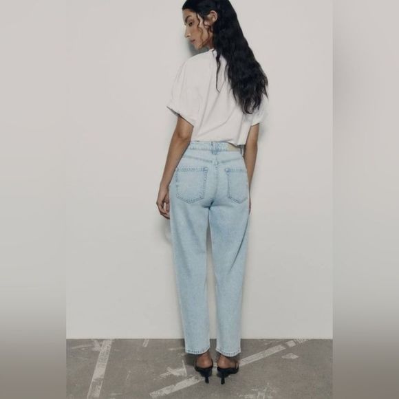 Zara Jeans Mom Fit size 6 - Picture 3 of 7